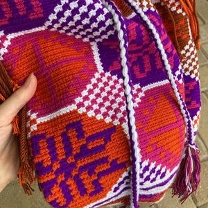 Handmade Colombian Mochila Wayuu